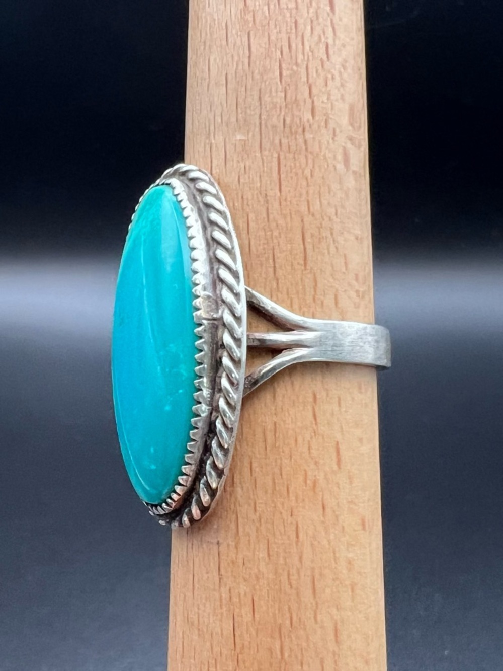 Native American Turquoise Ring - Picture 2 of 7